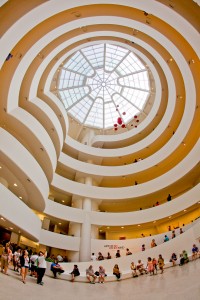 Guggenheim, NYC fisheye