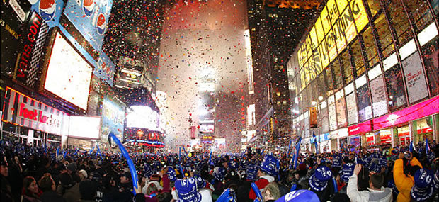 New York privítal Nový rok